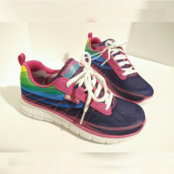 Skechers Other - NWT Girls S by SKECHERS Unbroken Rainbow Sneakers